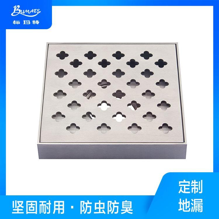 厂家供应直落式浙江防臭地漏订购加工 酒店工程地漏支持加工定制