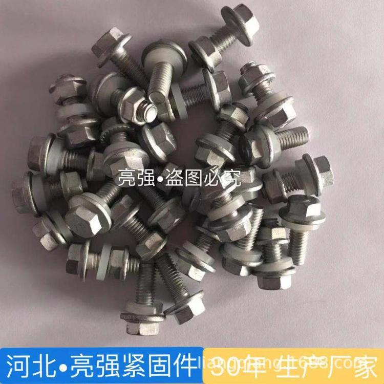 六角料塔法兰螺栓专业生产厂家 粮仓螺栓大量现货供应