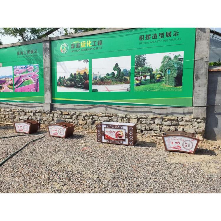 户外防腐木花箱批发 实木花箱批发
