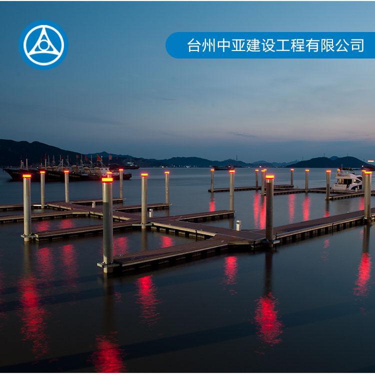 浮筒码头生产商 中亚水上工程水上平台 休闲钓鱼平台厂家