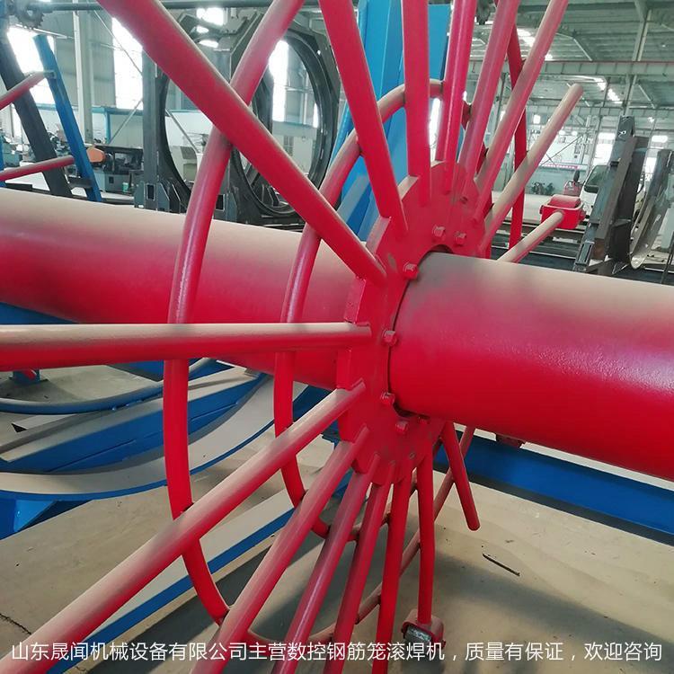 钢筋笼滚焊机生产厂家 钢筋笼绕筋机视频