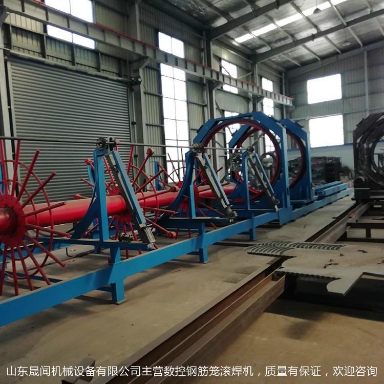 钢筋笼滚焊机 滚笼机自动 数控钢筋笼成型机晟闻新款