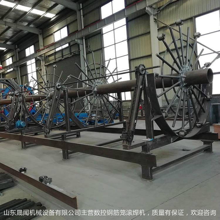 钢筋笼滚焊机生产厂家 钢筋笼自动滚焊机有质保