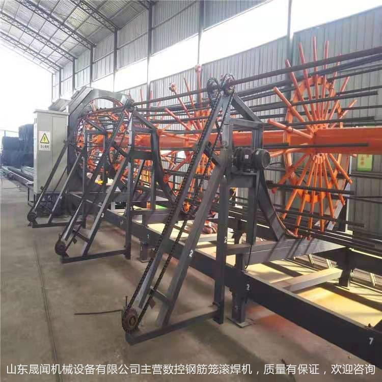钢筋笼滚焊机晟闻 数控钢筋笼弯箍机多规格