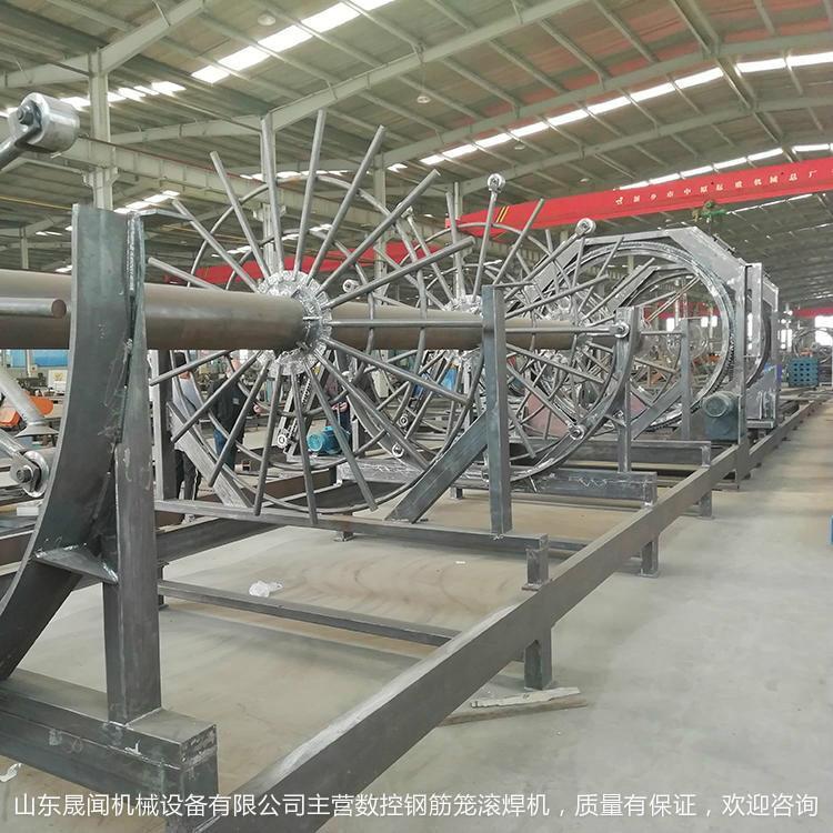 晟闻钢筋笼滚焊机 智能钢筋滚焊机 数控钢筋笼加工设备有质保