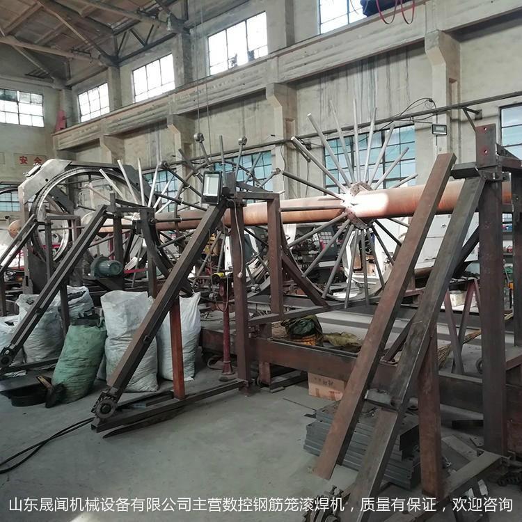 钢筋笼滚焊机 自动焊钢筋笼 数控钢筋笼滚焊机新款有质保
