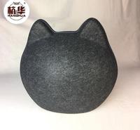 浙江保暖毛毡猫窝不变形 杭华毛毡宠物窝造型创意