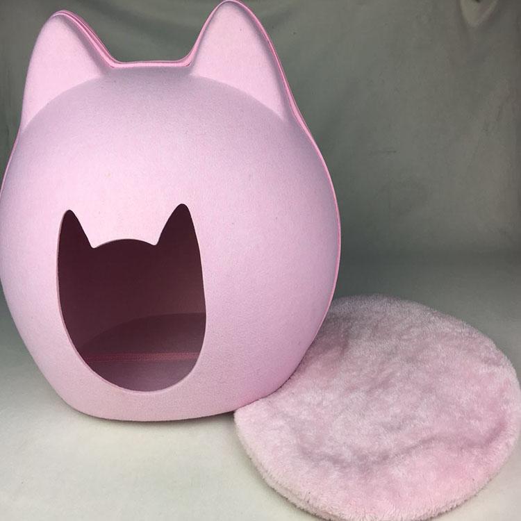 四季通用毛毡猫窝易清洗 杭华宠物窝不变形