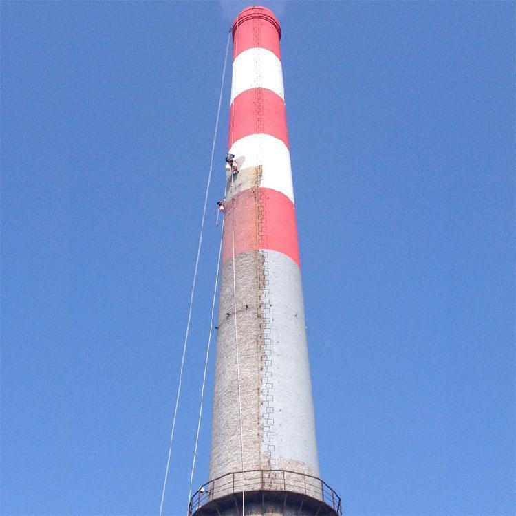 辽源烟囱防腐美化高空公司 龙门吊防腐除锈刷漆