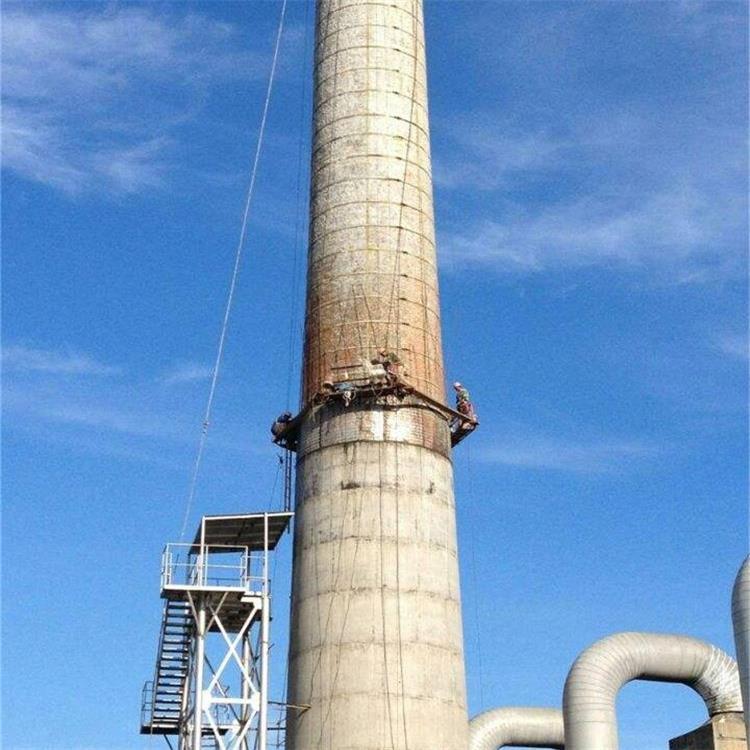 张家口烟囱防腐美化施工报价 高空防腐维修公司