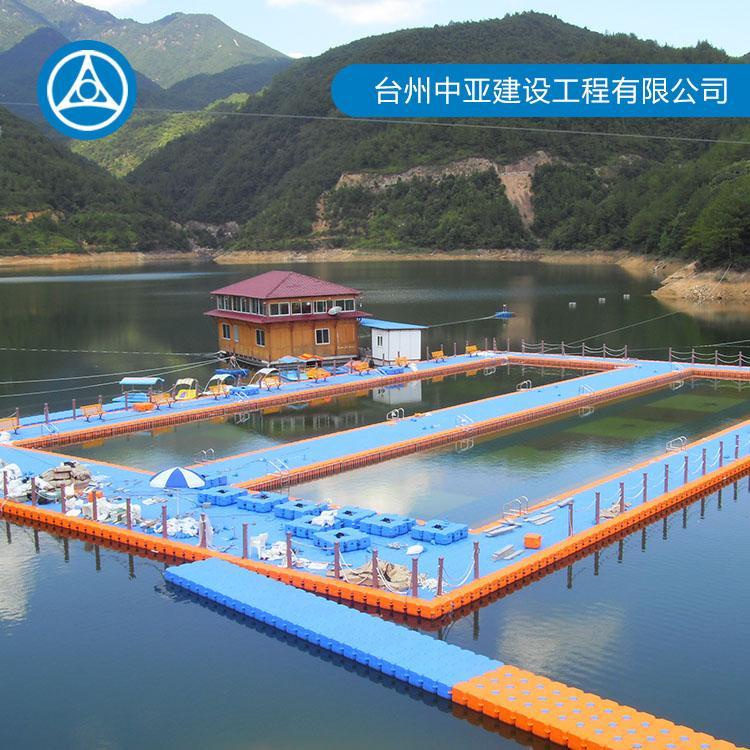 水上娱乐游泳池 中亚水上工程 休闲水上木屋
