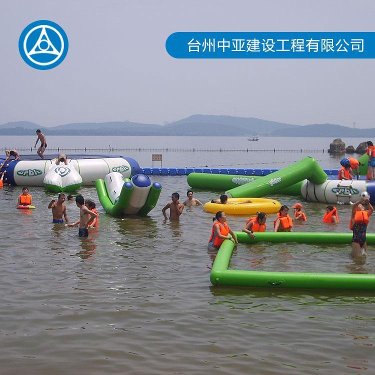 供应水上游泳池 中亚水上工程 移动游泳池生产商