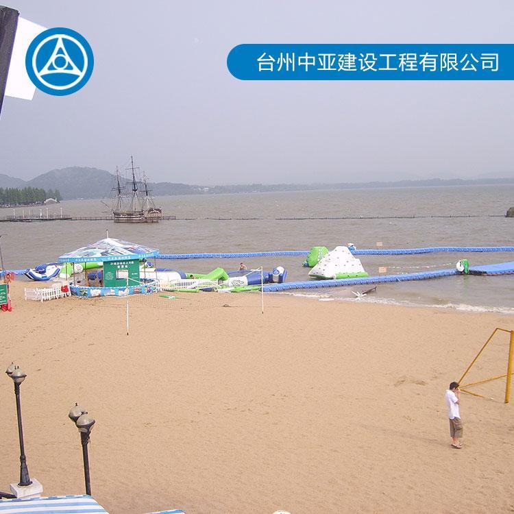 供应水上游泳池休闲 中亚水上工程 漂浮游泳池生产商