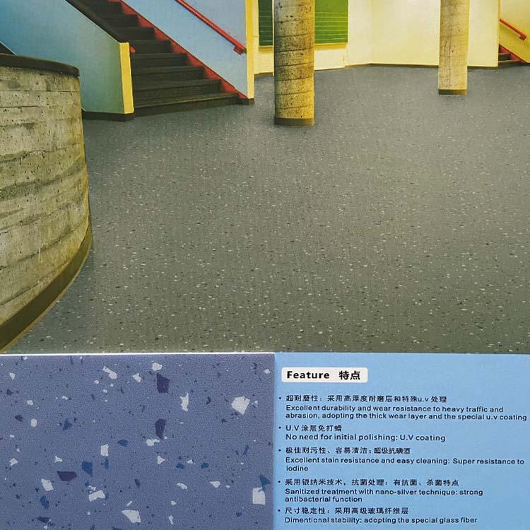 运动系塑胶地板厂家施工 Pvc地板厂家施工