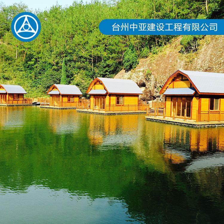 娱乐水上游泳池定制 中亚水上工程 浮筒浮动游泳池