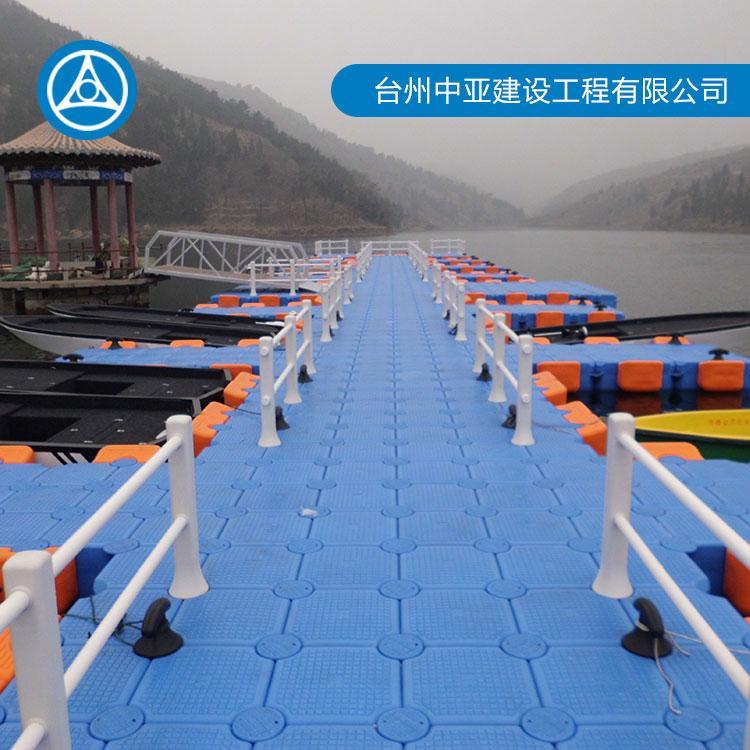塑料浮筒水上工程厂家定制 水上平台批发