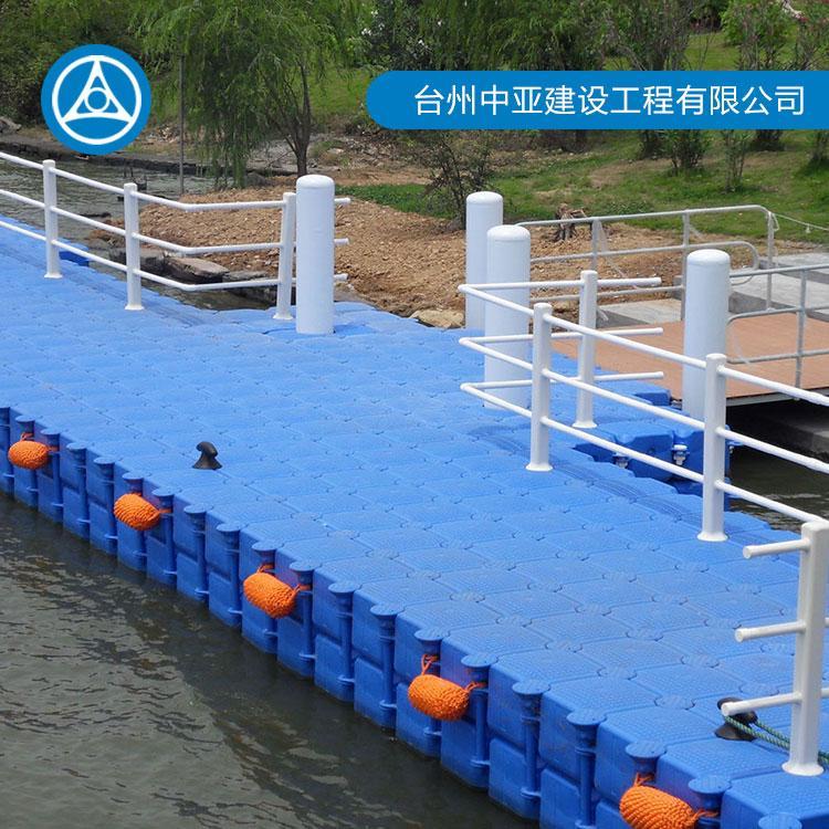 专业浮筒水上工程厂家 摩托艇码头厂家