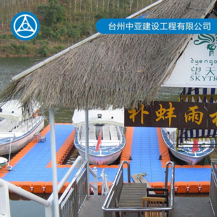 耐用浮筒水上工程定制 摩托艇码头价格