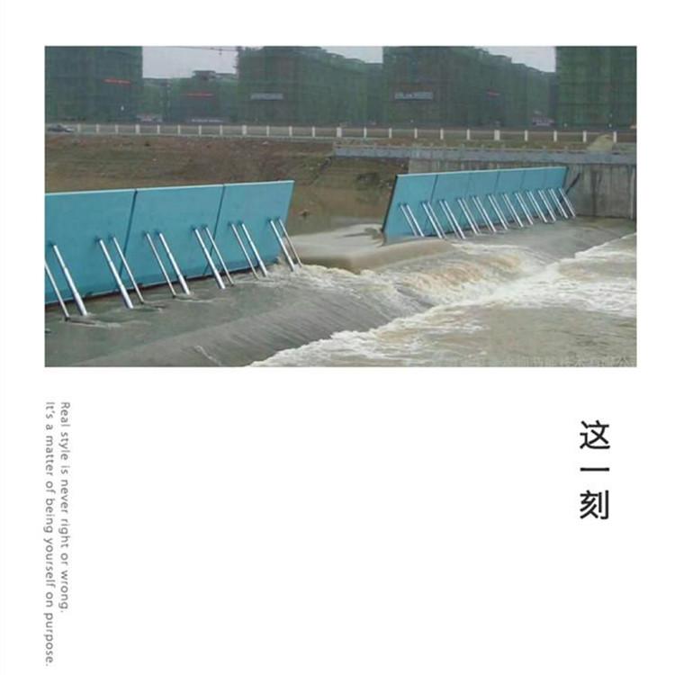 【瑞鑫】水利油压闸门 液压钢坝 景观钢坝闸门定做厂家