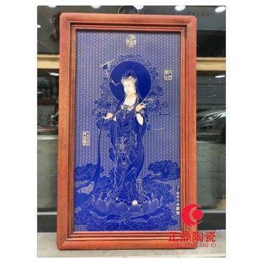 手绘佛像瓷板画 佛像瓷板画厂家