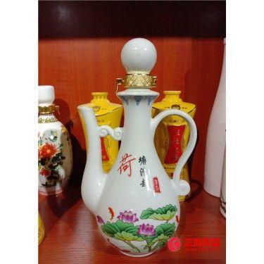 20周年陶瓷酒瓶定制