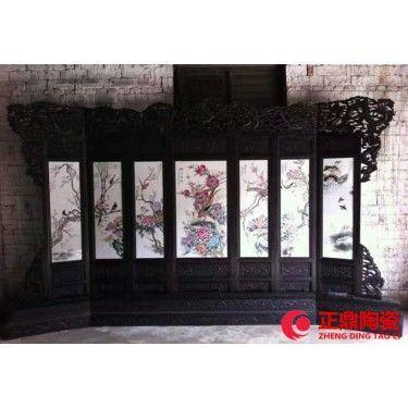 瓷板画摆设 瓷板画订做 瓷板画厂家