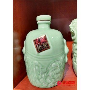 时尚陶瓷酒瓶订做 时尚陶瓷白酒瓶定制