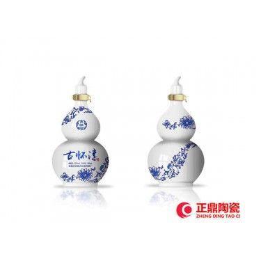 供应中国红陶瓷酒瓶 经典陶瓷酒瓶厂家