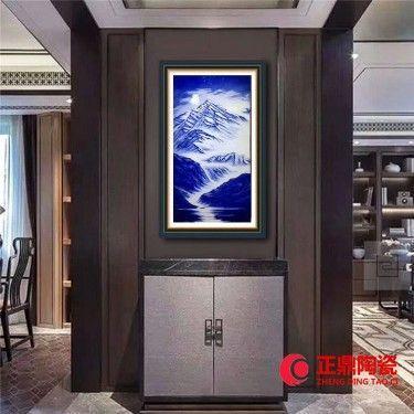 墙壁装饰画 墙壁挂画 墙壁手绘瓷板画