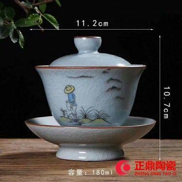 盖碗礼品 陶瓷盖碗礼品 景德镇陶瓷盖碗礼品