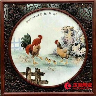 定制瓷板画