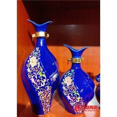创意陶瓷白酒酒瓶厂家 个性陶瓷白酒酒瓶定制 陶瓷白酒酒瓶批发