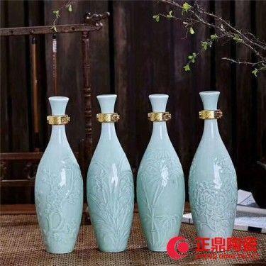 1斤陶瓷酒瓶定制 2斤陶瓷酒瓶定制 3斤陶瓷酒瓶定做