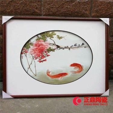 公司年会瓷板画 员工瓷板画礼品定制