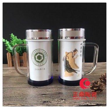 美观陶瓷保温杯定制 个性陶瓷保温杯定制 礼品陶瓷保温定制