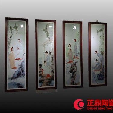 适合墙壁装饰瓷板画