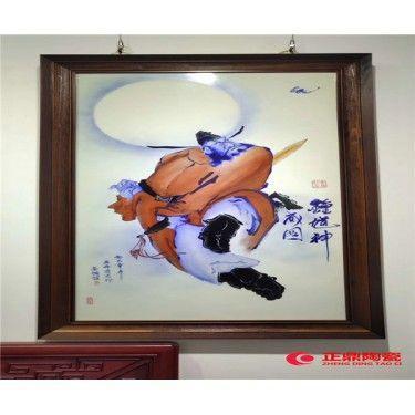 景德镇瓷板画批发山水瓷板画定做青花瓷板画厂家
