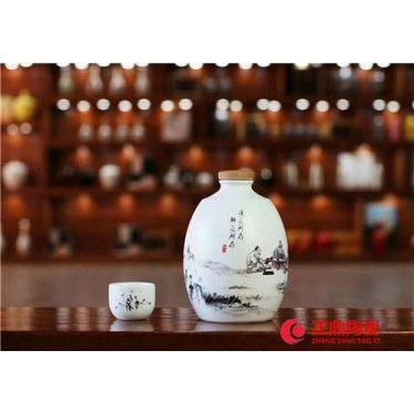 瓷器酒瓶 瓷器酒瓶厂家 景德镇瓷器酒瓶定制
