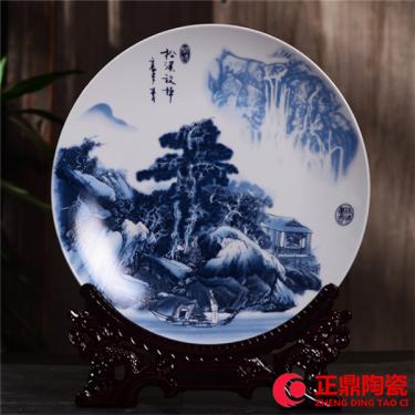 高端纪念盘定做 高端摆盘纪念盘 图案订制纪念盘