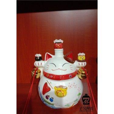 礼品陶瓷酒瓶定做 周年礼品酒瓶定做 个性酒瓶定做