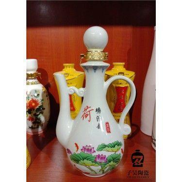 瓷器分酒器定做  定制陶瓷分酒器 定制瓷器酒瓶