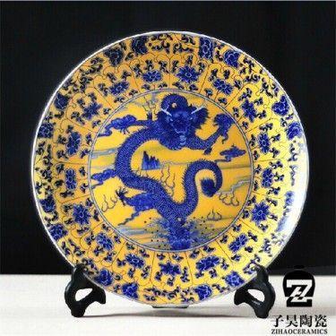 景德镇礼品摆盘厂家 私人订制纪念盘定做 画像纪念盘定做