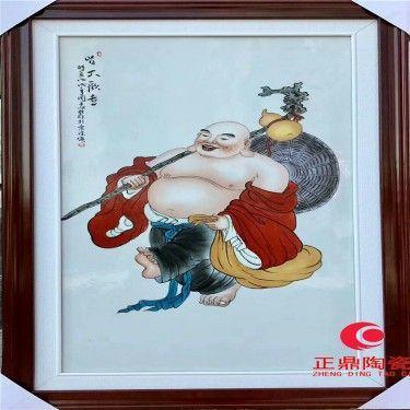 粉彩瓷板画定做 人物形态瓷板画 瓷板画厂家直销