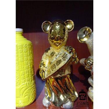 私人订制陶瓷酒瓶 周年陶瓷酒瓶定做 2斤陶瓷酒瓶定制