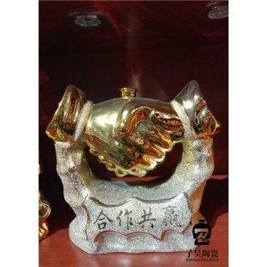 定制白酒瓶 定制陶瓷分酒器 礼品陶瓷分酒器