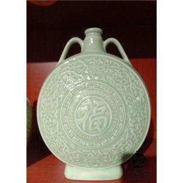景德镇酒瓶批发 陶瓷酒罐定做 瓷器酒瓶定做