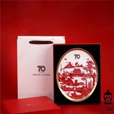 陶瓷纪念盘礼品 陶瓷纪念盘批发 艺术照陶瓷纪念盘订制