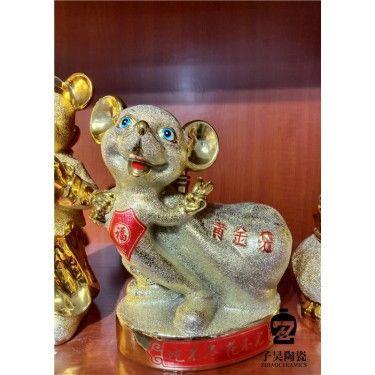 陶瓷白酒罐定制 高档陶瓷酒瓶厂家 企业礼品酒瓶定做