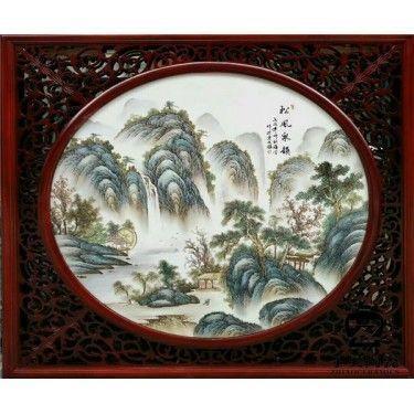 瓷板画订做 定做瓷板画 定制瓷板画