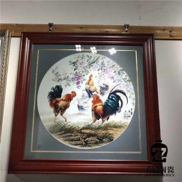 定做瓷板画 青花瓷板画厂家 个性瓷板画定做